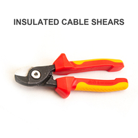 Cisailles à câbles isolées professionnelles S610 06, 6 pouces (165 mm), VDE IEC 60900, antirouille, OEM ODM, vente en gros, outil à main
