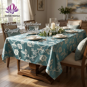Rideaux Jacquard de Luxe Prêts à Poser en Velours Texturé, Taille Personnalisée, Motif Floral Susta, <span class=keywords><strong>Tissu</strong></span> Teint en Fil 100% Polyester - Product Image 3
