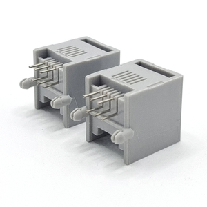 RJ11 nối 6p nữ PCB núi Modular cắm <span class=keywords><strong>jack</strong></span> ổ cắm cho mạng điện thoại giao diện PCB-6P6C ổ cắm - Product Image 3