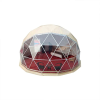 Dôme igloo gonflable transparent pour événements en plein air, glamping et expositions