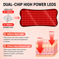 Ceinture de thérapie par lumière rouge flexible de qualité supérieure, OEM, étiquette privée