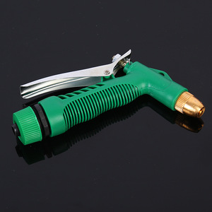Pistolet à eau haute pression, corps en plastique, fonctionnement manuel, jet droit et sectoriel pour lavage de voitures et jardinage - Product Image 1