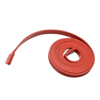 Élément chauffant flexible en caoutchouc silicone 220V pour courroie de carter et tuyau de drainage de compresseur de climatisation