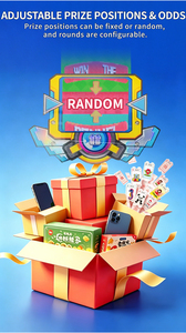 Machine d'arcade OEM personnalisée Leon Drop Prize Two One Redemption, empilable, avec sortie double ticket, sortie de cadeaux en peluche et jackpot caché, 110/220V - Product Image 5