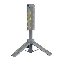Lanterne de camping DREAMS'LIGHT 1000 lumens, lampe de poche pliable portable avec trépied pour le camping, le travail, la pêche