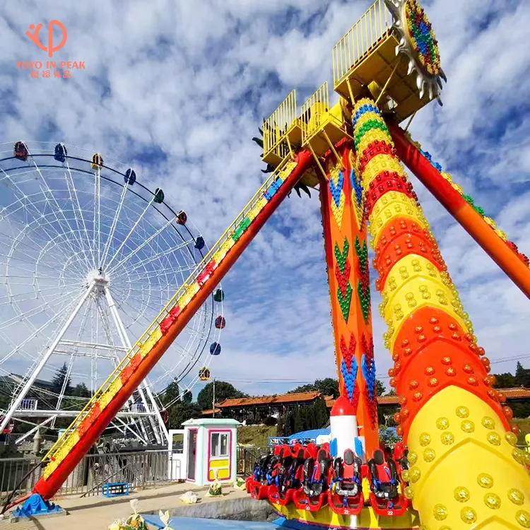 Fairground Amusement Park Passeios Emocionantes Gigante Jogos Crazy Swing Frisbee Hammer Big 360 Graus Pêndulo Passeio Para Venda