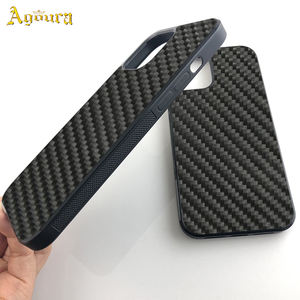 Pour étui iPhone étui de protection en <span class=keywords><strong>fibre</strong></span> de carbone véritable de haute qualité - Product Image 2