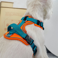 OEM/ODM Nouveau Harnais de Poitrine pour Chien Anti-Explosion Réfléchissant pour Chiot, Personnalisation de la Laisse de Transport pour Chien