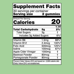 Factory customization Apple Cider Vinegar Gummies with Apple Cider Vinegar Dietary <b>Supplement</b> Support Energize Naturally Gummies - Product Image 2