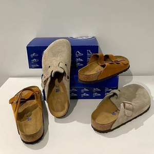 Sandales orthopédiques <span class=keywords><strong>Birkenstock</strong></span> en liège, légères et de conception allemande, pour sabots |   Pantoufles en cuir de vachette directement de l'usine, modèle Arch - Product Image 4