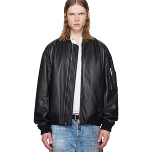 Custom Biker <b>Jacket</b> Fading High Quality HeavyWeight <b>Brown</b> <b>Leather</b> <b>Jacket</b> - Product Image 1