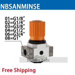 Régulateur d'air NBSANMINSE DR, vanne de réduction de pression pour système pneumatique, contrôle haute pression - Product Image 2