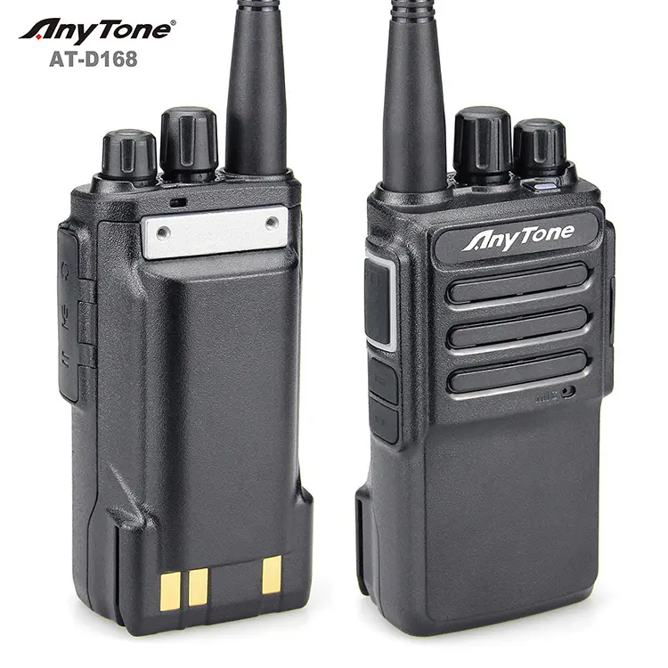 Anytone D168 Walkie Talkie DMR Single band Radio Handheld Type C Charge with CTCSS   DCS Two way radio