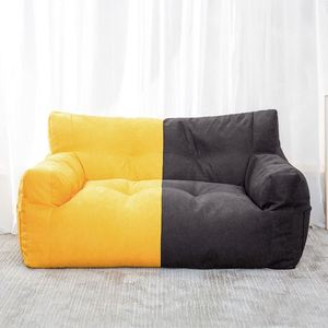 Maxfree Excluding Fillers <b>Single</b> Person <b>Sofa</b> Bedroom Living Room <b>Sofa</b> Lazy Person Tatami <b>Chair</b> <b>Sofa</b> - Product Image 2