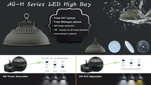 Banqcn özel kalıp UFO led yüksek bay, 200W 160LPM 10KV 3CCT + 3watt plug-in sensörü yüksek bay