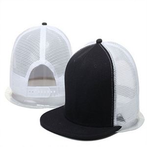 Wholesale Custom 6 Panels <b>Plain</b> Blank Mesh Snapback <b>Caps</b> - Product Image 2