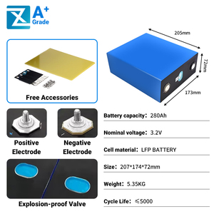 Catl lăng trụ Lithium Ion Battery cell 314ah năng lực thực sự với 5000 chu kỳ mb31 280ah 330ah 320ah LiFePO4 - Product Image 2