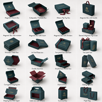 Boîte cadeau rigide magnétique de luxe avec logo personnalisé pour parfums, cosmétiques, bijoux, emballage de marque haut de gamme