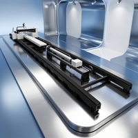 Machine de découpe laser à fibre 12KW pour poutres en H, découpe multi-angles, idéale pour le traitement de l'acier et des tuyaux de formes spéciales