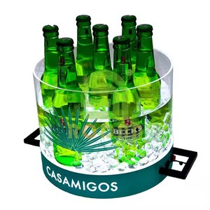 Cubo de hielo iluminado con LED de ahorro de energía para Bar y Club VIP Enfriador de cerveza/champán elegante de alta calidad - Product Image 6