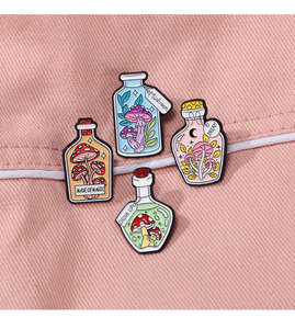 Badges mignons de style bande dessinée personnalisés, épingles à revers pour femmes, badges pour sac à dos, accessoires vestimentaires, cadeaux artisanaux en métal tendance - Product Image 5
