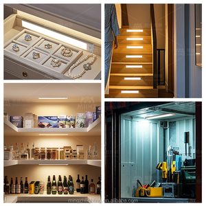 Đèn tủ <span class=keywords><strong>PIR</strong></span> USB C Cảm biến chuyển động có thể sạc lại cho tủ quần áo Hành lang phòng ngủ - Product Image 6