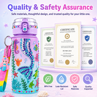 Gourde en plastique de haute qualité pour enfants, portable, grande capacité, écologique, résistante à l'eau bouillante