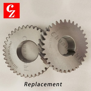 Nouvel ensemble de pignons OEM pour compresseur d'air Atlas Copco 1622311033 1622311034 de haute qualité 1622-3692-04 1622-3692-03 2 pièces - Product Image 2
