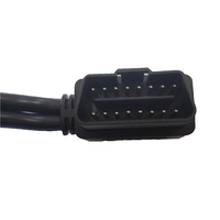 Cable de extensión OBD2 OBD, Puerto macho de 16 pines a doble cable divisor hembra de 16 Pines, adaptador de conector de coche para coches BUICK