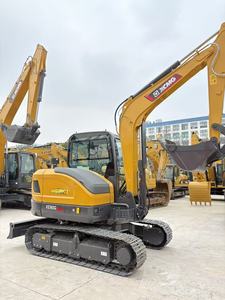 Nouvelle mini-excavatrice XCMG 6 tonnes XCMG XE60, excavatrice hydraulique sur chenilles, faible consommation de carburant, en stock, à vendre - Product Image 3