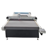 Máquina de fabricación de cajas automática, mesa de corte de muestra de cartón corrugado, plóter de corte Digital plano