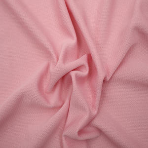 Panal pequeño brillante 150g Tela ligera de ajuste en seco 100% Poliéster Deportes Tela de malla transpirable de secado rápido para niñas - Product Image 1