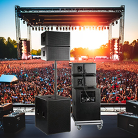 Line array simple 10 pouces line array, actif et passif, spectacle extérieur intérieur, système de son