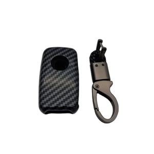 ABS Carbon Silicone Bìa Cho Volkswagen Golf Passat Polo MK4 Bora Altea Alhambra Touran Sharan Xe Trường Hợp <span class=keywords><strong>Key</strong></span> <span class=keywords><strong>2</strong></span> Nút vỏ <span class=keywords><strong>Key</strong></span> - Product Image 3