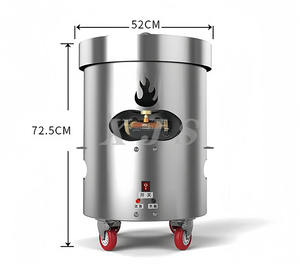 Tostador de cacahuetes y castañas fritas, tostadora de nueces, tostador automático de castañas curadas con azúcar de maní frito - Product Image 4