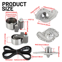 Kit de correa de distribución de motor 4792353 4663515AD con bomba de agua para Chrysler Dodge Avenger