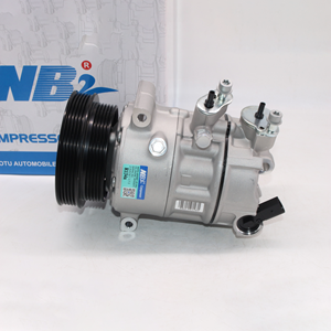 7SEU16C Auto-Klimakompressor für <span class=keywords><strong>Vk</strong></span> Audi OE 1K0820859 5N0820803 Neu Hochwertig - Product Image 1