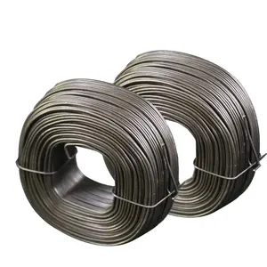 Cheap price BWG18 1.24mm black annealed wire soft construction small coil wire