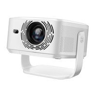 Nouveau projecteur portable LCD LED 2026 HY450 MAX GTV Google TV 800 ANSI Lumens 1 Go 32 Go Android 14 WiFi 6 Haut-parleurs intégrés