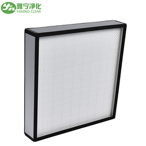 Mini panel plisado HEPA filtro ULPA filtro grado <span class=keywords><strong>H14</strong></span> para salas limpias - Product Image 3