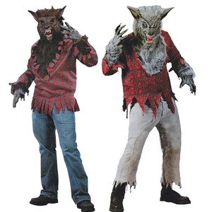 Halloween Cosplay Ensemble Complet Top Pantalon Chapeaux Gants Hommes <span class=keywords><strong>Loup</strong></span>-<span class=keywords><strong>Garou</strong></span> <span class=keywords><strong>Costume</strong></span> KCFC-036 - Product Image 1