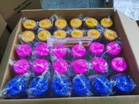 Tasses Vitrolero mexicaines traditionnelles 16oz/32oz Récipient à bonbons en plastique Mini tasses Vitrolero en plastique Agua Fresca mexicaines