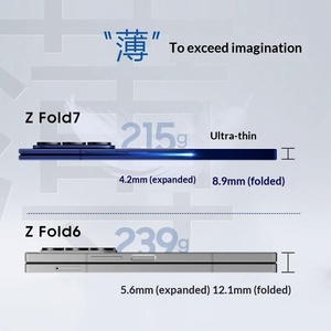 Promoción por Tiempo Limitado: Samsung Z Fold7 Ultra Delgado, AMOLED 120Hz, Android Plegable, Nuevo Teléfono Móvil con IA de 8 Pulgadas, CDMA Francés, Qualcomm - Product Image 3