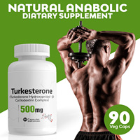 Complément Alimentaire Anabolisant Naturel 90 Capsules par Flacon Turkesterone pour Améliorer les Performances Athlétiques et Renforcer l'Immunité