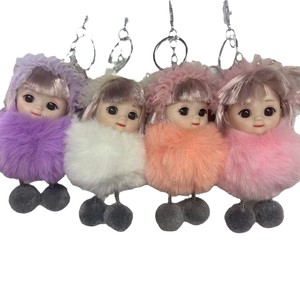 Porte-clés en peluche petit personnage de dessin animé, breloque de sac en peluche, porte-clés de <span class=keywords><strong>voiture</strong></span>, boîte surprise - Adorable cadeau d'anniversaire pour garçons et filles - Product Image 5