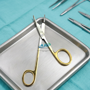 Instruments chirurgicaux A.R.I, porte-aiguilles Gillies ARI-GNH-16, 16 cm, acier inoxydable, forceps de maintien d'aiguilles chirurgicales, CE - Product Image 3