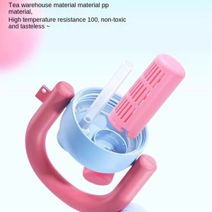 Nuova Bottiglia Portatile 2024 Carina e Attraente, Grande Capacità, Resistente alle Alte Temperature, Borraccia per Studenti con Cannuccia - Product Image 3