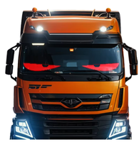 Panneau d'affichage LED intelligent personnalisable pour voitures et camions, panneau d'affichage LED matriciel flexible avec yeux de démon
