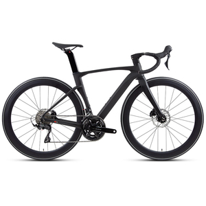Vélo de course urbain à 24 vitesses avec cadre en fibre de carbone ultraléger et freins à disque hydrauliques pour la cyclisme urbain et les courses sur route - Product Image 2