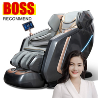 Fauteuil de massage LEERCON, nouveau modèle, robot de massage AI, électrique, zéro gravité, piste SL, massage 4D 8D, fauteuil de massage complet, 2026